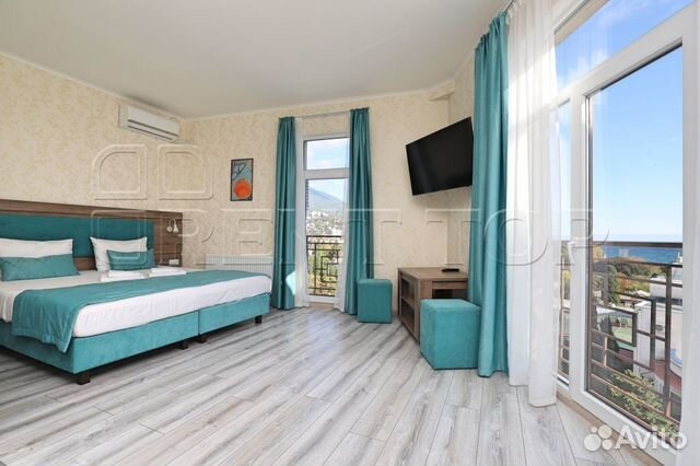 

Квартира-студия, 35 м², 2 кровати