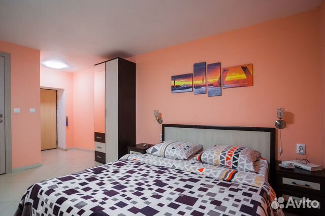 

Квартира-студия, 27 м², 1 кровать