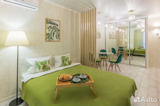 

Квартира-студия, 30 м², 4 кровати