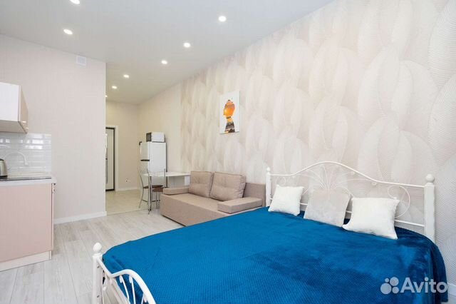 

Квартира-студия, 30 м², 2 кровати