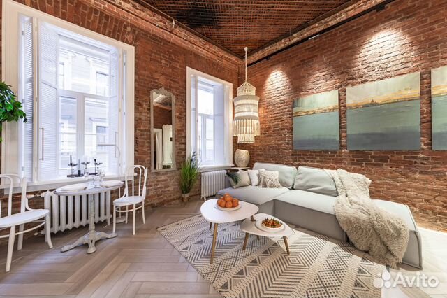 

Квартира-студия, 48 м², 2 кровати