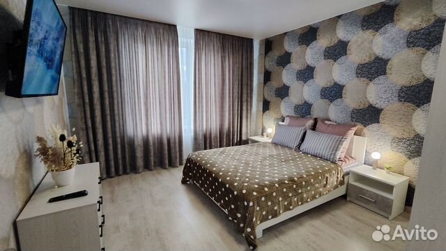 

1-к. квартира, 37 м², 2 кровати