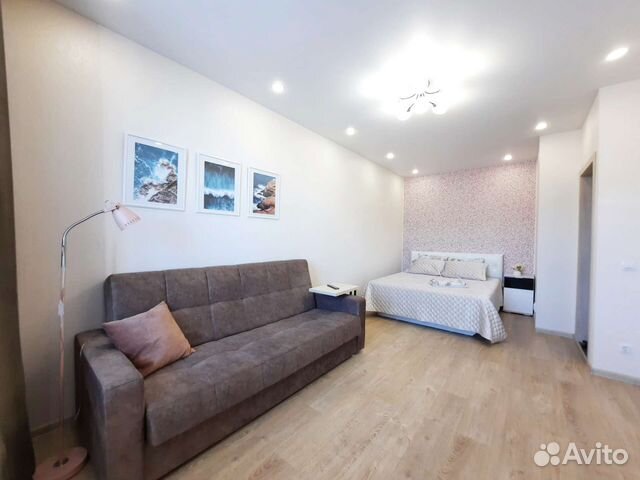 

1-к. квартира, 42 м², 3 кровати