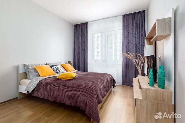 

1-к. квартира, 36 м², 2 кровати