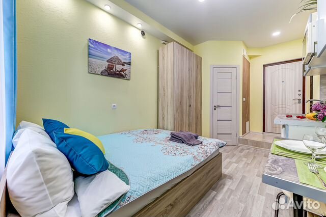 

Квартира-студия, 15 м², 1 кровать