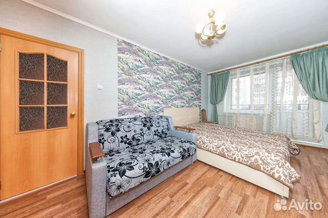 

1-к. квартира, 42 м², 2 кровати