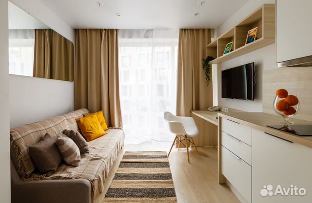 

Квартира-студия, 21 м², 1 кровать