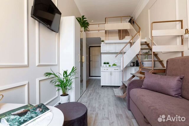 

Квартира-студия, 20,5 м², 2 кровати
