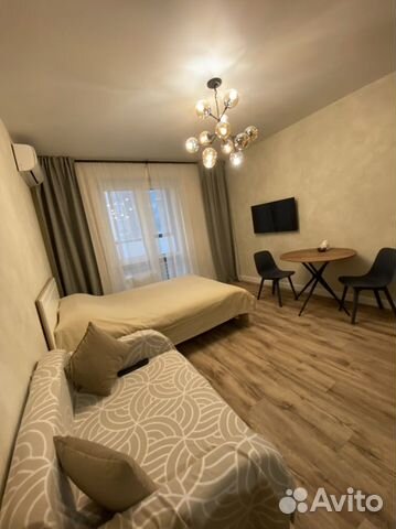 

Квартира-студия, 30 м², 1 кровать