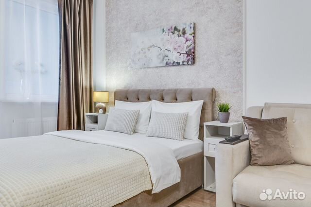 

Квартира-студия, 30 м², 2 кровати