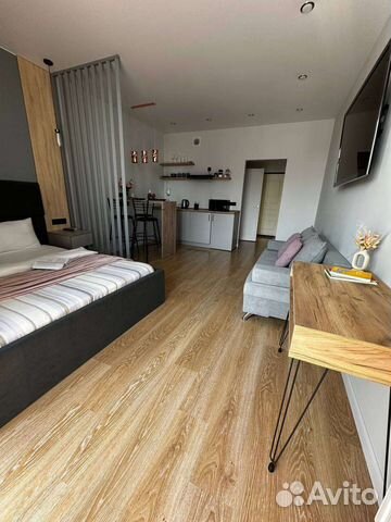 

Квартира-студия, 29 м², 1 кровать