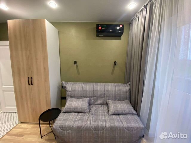 

Квартира-студия, 17 м², 1 кровать