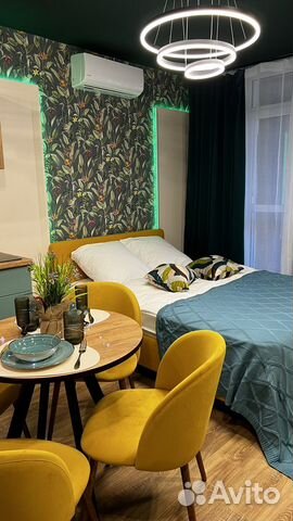 

Квартира-студия, 24,1 м², 2 кровати