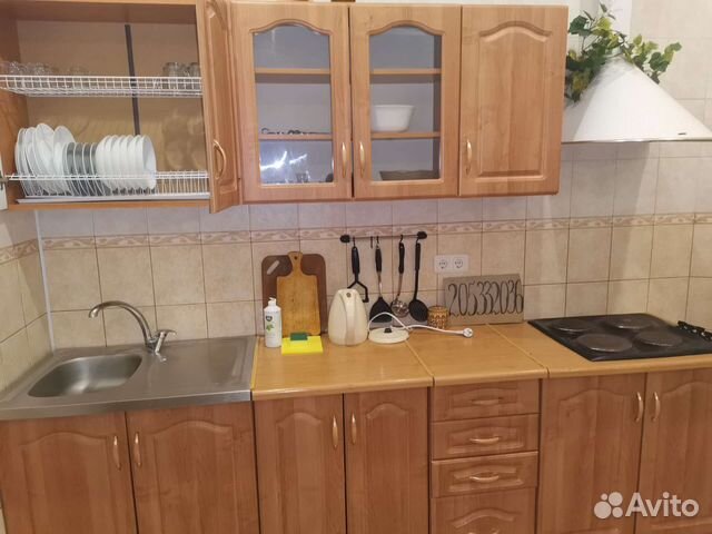 

1-к. квартира, 60 м², 3 кровати