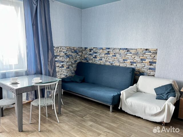 

Квартира-студия, 30 м², 2 кровати