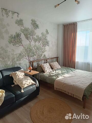 

1-к. квартира, 38 м², 2 кровати