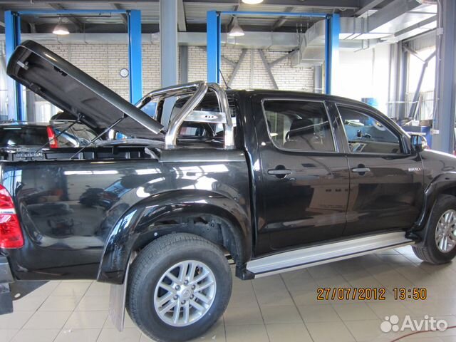Крышка с дугами для Toyota Hilux до 2015 года