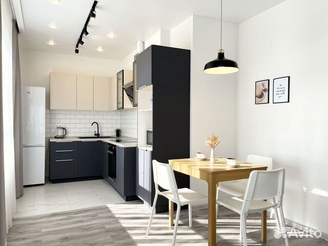 

1-к. квартира, 56 м², 2 кровати