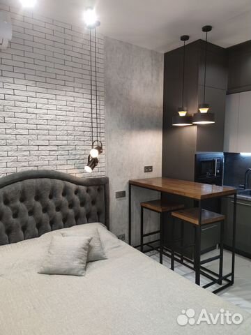 

Квартира-студия, 35 м², 2 кровати