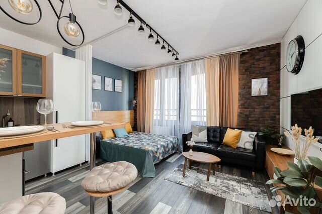

Квартира-студия, 31 м², 1 кровать