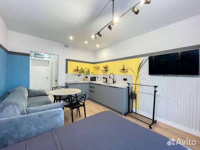 

Квартира-студия, 24 м², 2 кровати