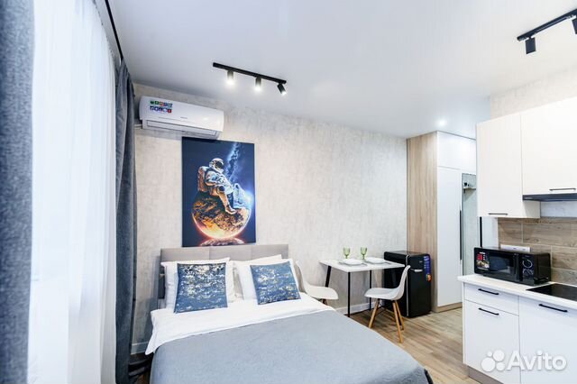 

Квартира-студия, 27 м², 1 кровать