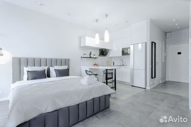 

Квартира-студия, 32 м², 1 кровать