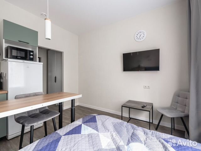 

Квартира-студия, 15 м², 1 кровать