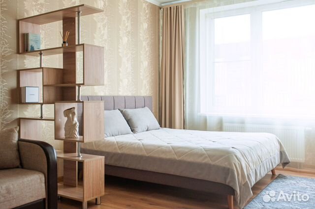 

1-к. квартира, 42 м², 2 кровати