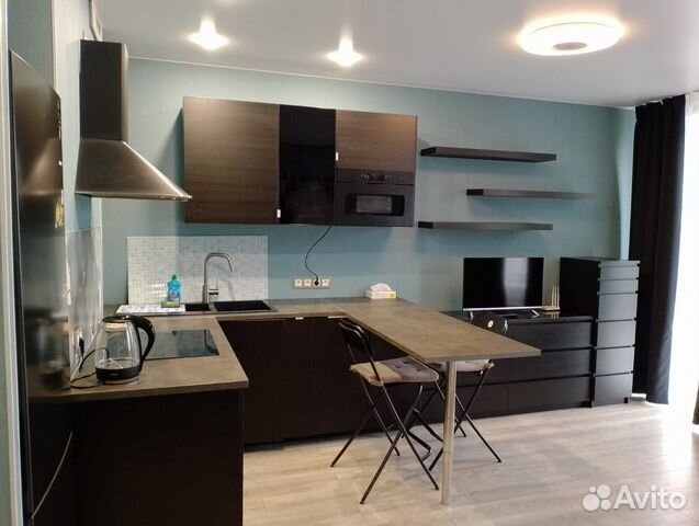 

Квартира-студия, 32 м², 1 кровать