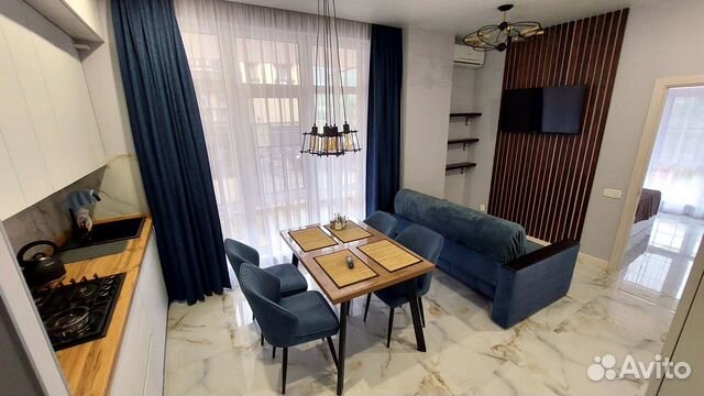 

1-к. квартира, 38 м², 2 кровати