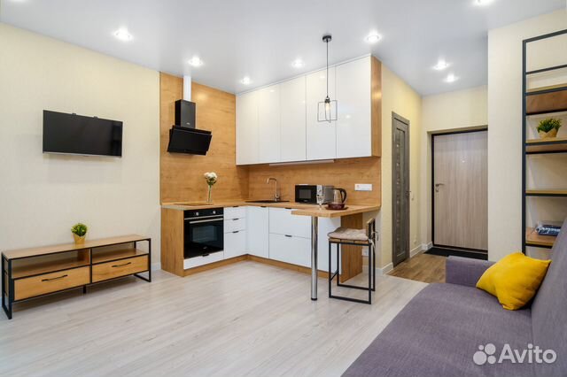 

Квартира-студия, 29 м², 1 кровать