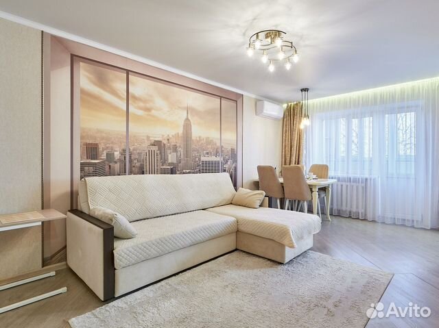 

2-к. квартира, 43,5 м², 2 кровати