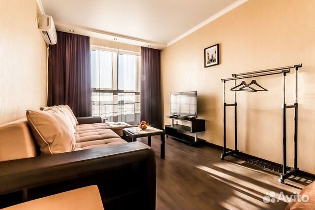 

1-к. квартира, 42 м², 2 кровати