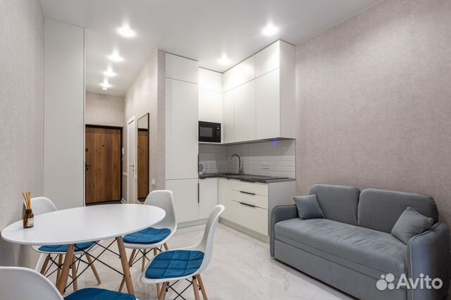 

Квартира-студия, 30 м², 2 кровати