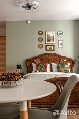 

Квартира-студия, 33 м², 2 кровати
