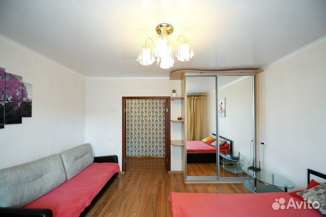 

1-к. квартира, 45 м², 2 кровати