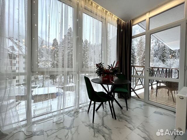 

Квартира-студия, 33 м², 2 кровати