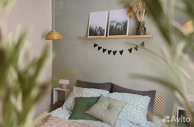 

1-к. квартира, 41 м², 2 кровати