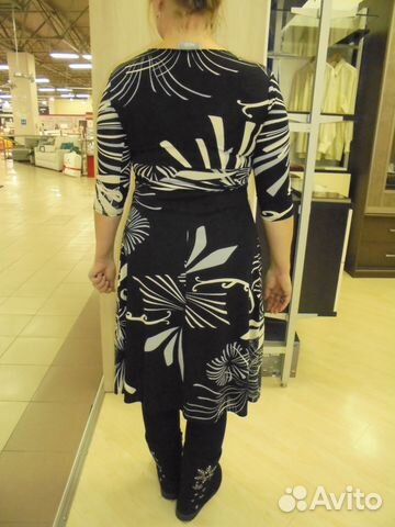 Платье черное стрейч, р.48-50 Платье черное стрейч, р.48-50