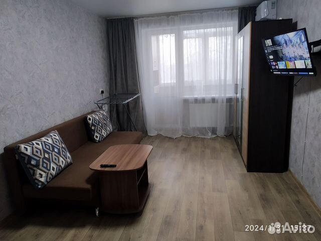 

1-к. квартира, 30 м², 2 кровати