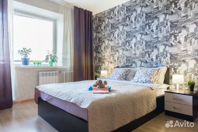 

1-к. квартира, 39 м², 2 кровати