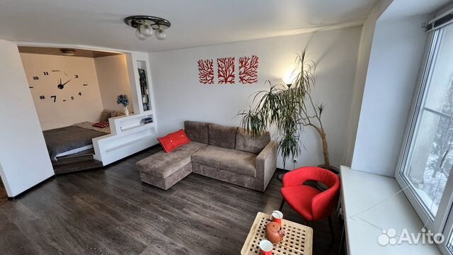

1-к. квартира, 38 м², 3 кровати