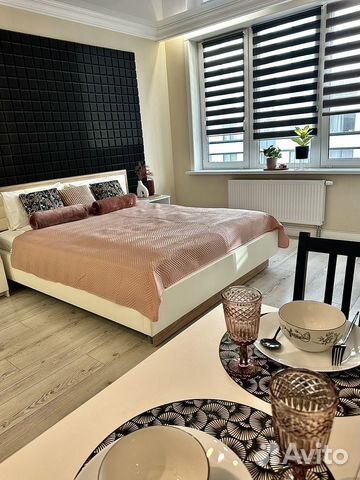 

Квартира-студия, 25 м², 2 кровати