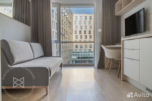 

Квартира-студия, 24 м², 1 кровать