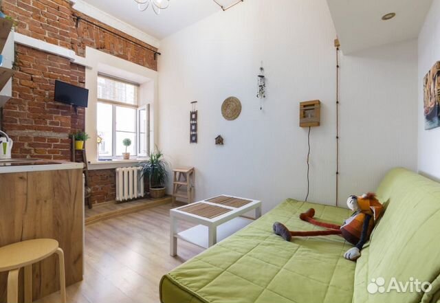 

Квартира-студия, 20 м², 2 кровати