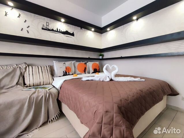 

Квартира-студия, 41 м², 2 кровати