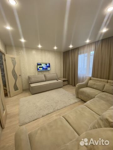 

1-к. квартира, 45 м², 2 кровати