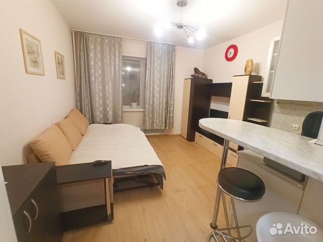 

Квартира-студия, 25 м², 2 кровати