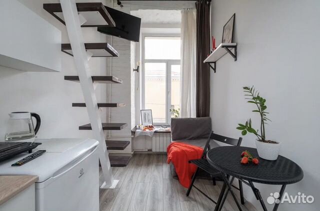 

Квартира-студия, 14 м², 2 кровати